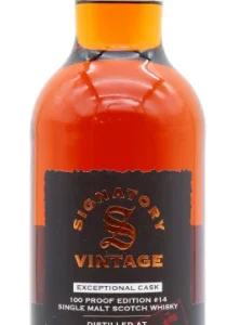 Aultmore Signatory Vintage 100 Proof Exceptional Cask Batch #14 16 Year Old · 2009 Vintage Single Malt Scotch Whisky | 700ML
